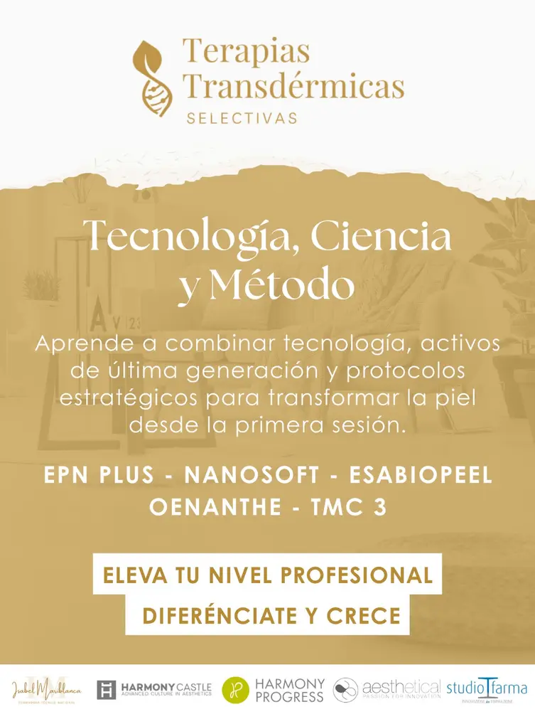 Domina la Formación Terapias Transdérmicas Selectivas: EPN PLUS y Peeling Biorevitalizante